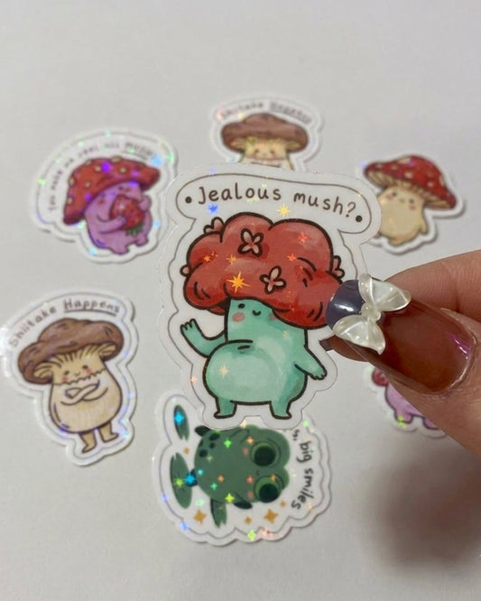 🍄 Mushy Mischief (4Pcs)