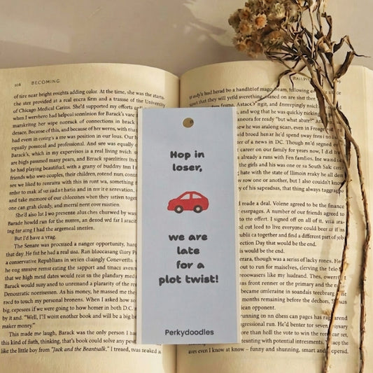 Plotdash Bookmark | Fiction Reader Gift